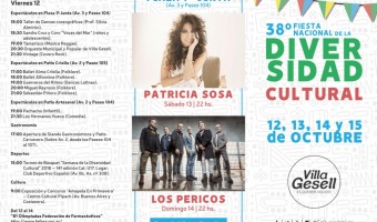 PROGRAMA COMPLETO DE LA 38 FIESTA DE LA DIVERSIDAD CULTURAL